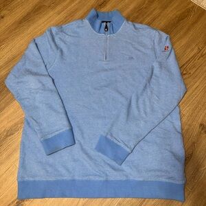 Men’s‎ Southern Tide 1/4 Zip Blue Pullover Sweater Size XXL
